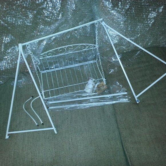 VTG Metal Doll Swing By HANNA'S Handiwork Collection gift to children/Home Decor - Picture 3 of 13